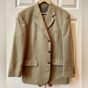 Vintage Classic Greenish Tweed Blazer 42R by Alfani